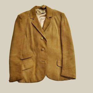 Vintage 70’s Beged-Or Suede Jacket Size Small Made In Israel